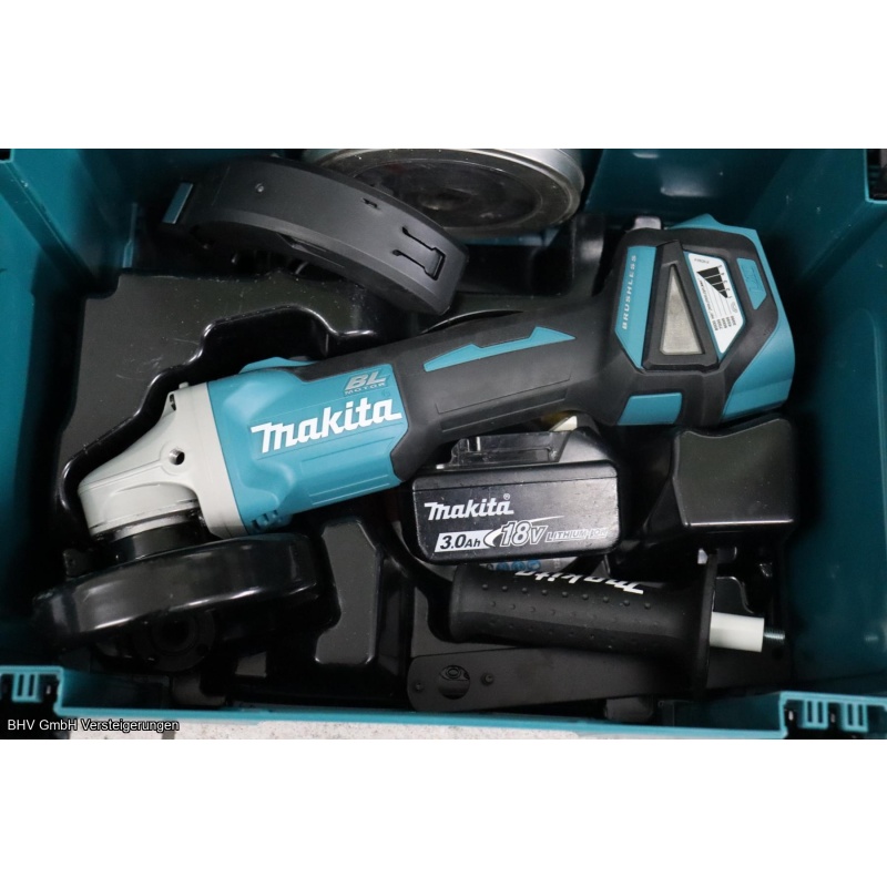 Akku-Winkelschleifer (im Koffer) Makita DGA 511