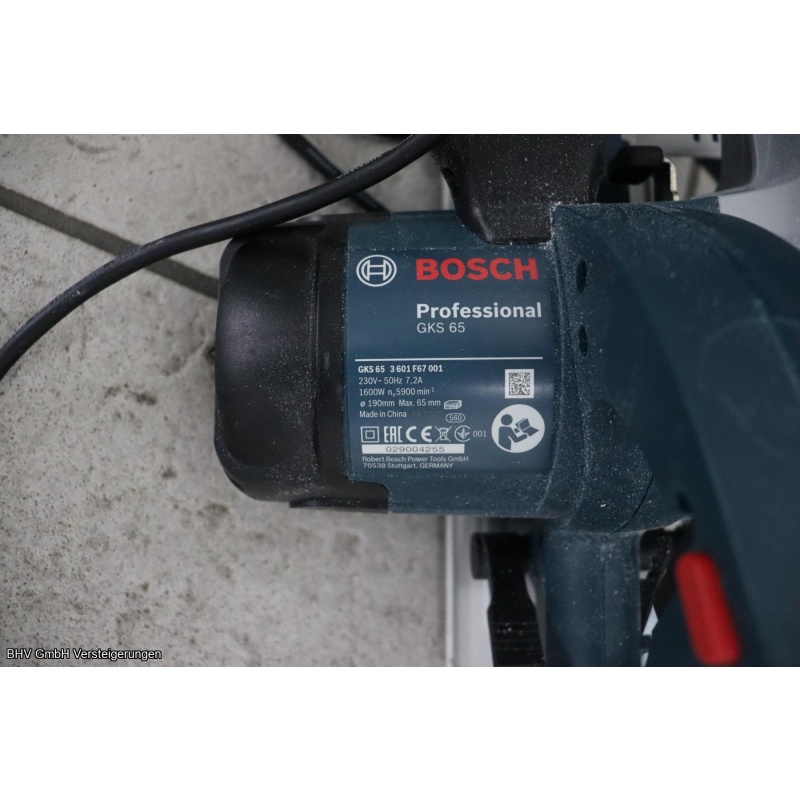 Kreissäge Bosch GKS 65 Professional