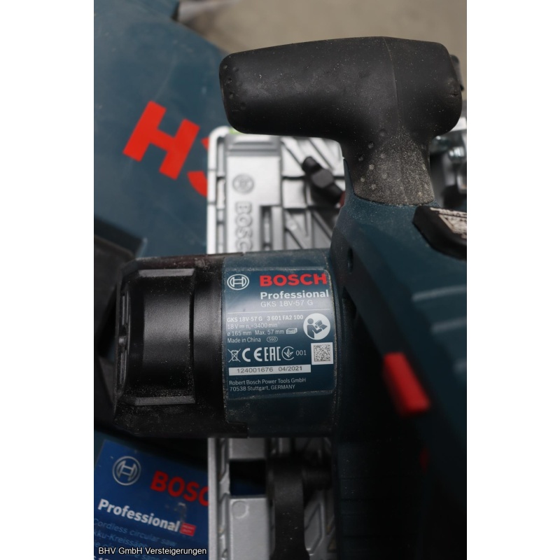 Akku-Handkreissäge (im Koffer) Bosch (blau) GKS 18V-57 G