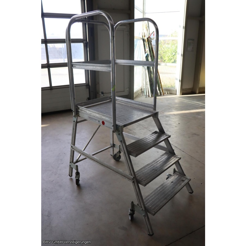 Aluminium Podesttreppe MUNK  50104