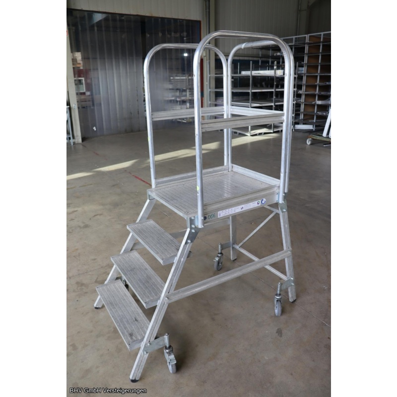 Aluminium Podesttreppe MUNK  50104